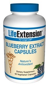 Life Extension - Blueberry Extract - 60 Vegetarian Capsules