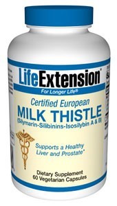 Life Extension - Milk Thistle (Certified European) - 60 Vegetarian