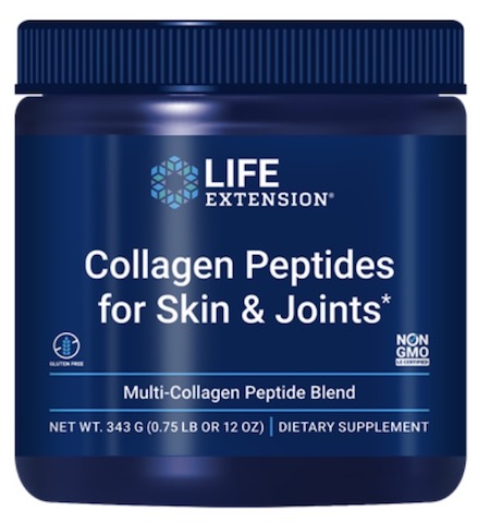 Life Extension - Collagen Peptides for Skin & Joints - 12 oz (343