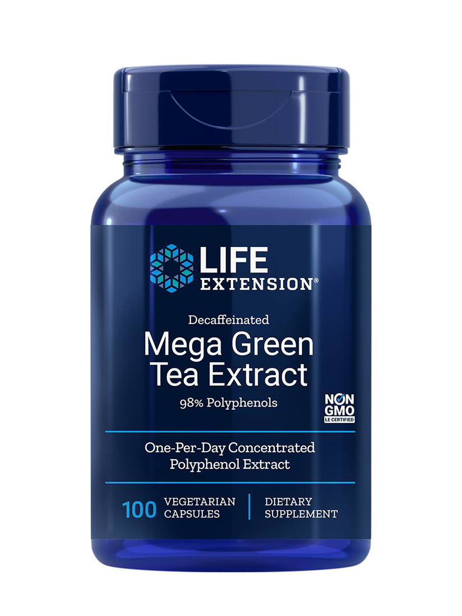 Life Extension - Mega Green Tea Extract (Decaffeinated) - 100