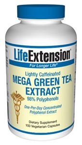 Life Extension - Mega Green Tea Extract (Lightly Caffeinated) - 100