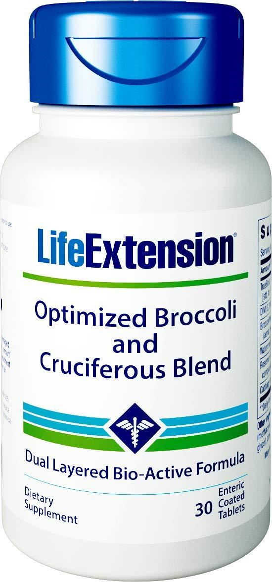 Life Extension - Optimized Broccoli and Cruciferous Blend - 30 Enteric