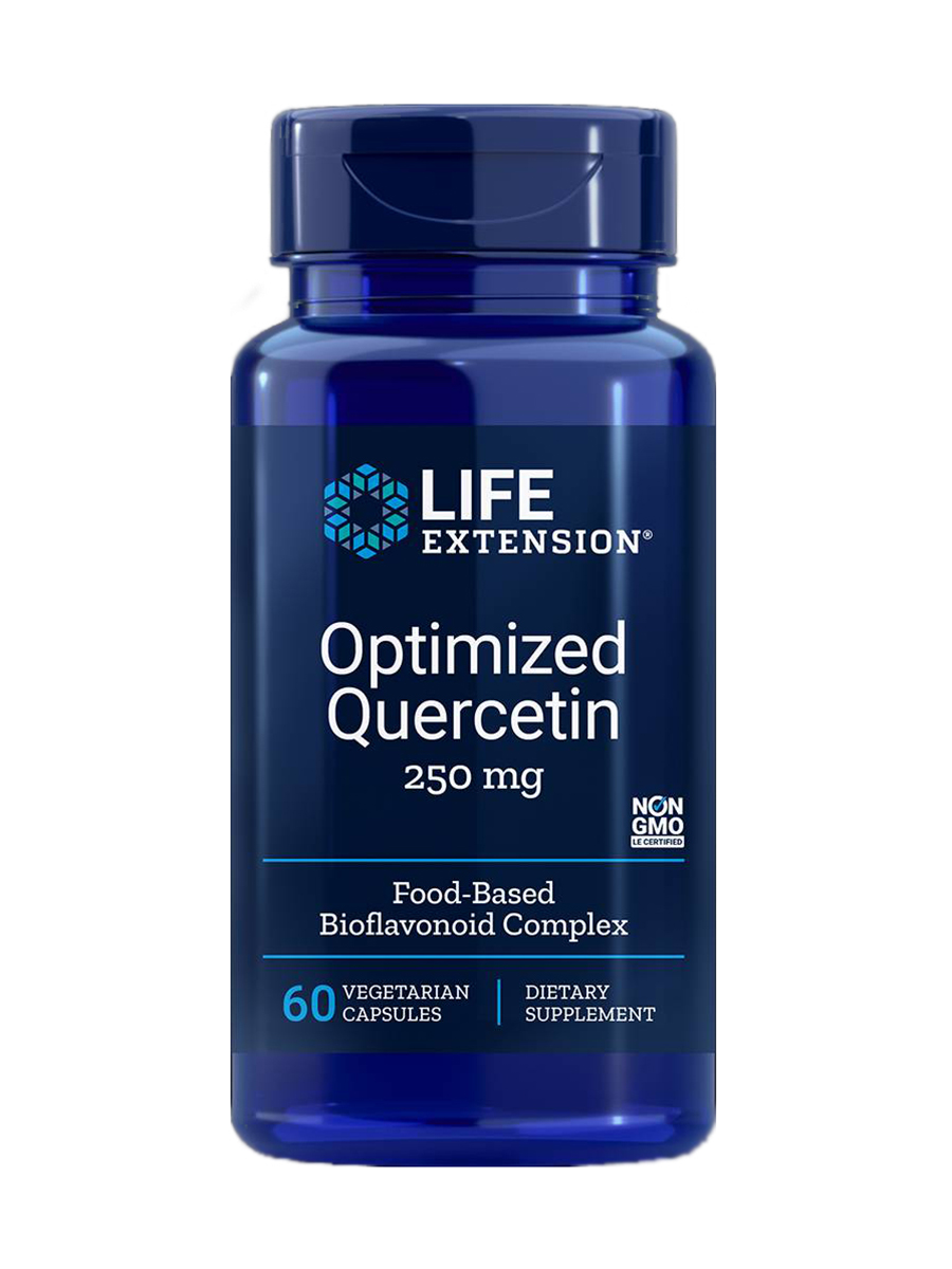 Life Extension - Optimized Quercetin 250 mg - 60 Vegetarian Capsules