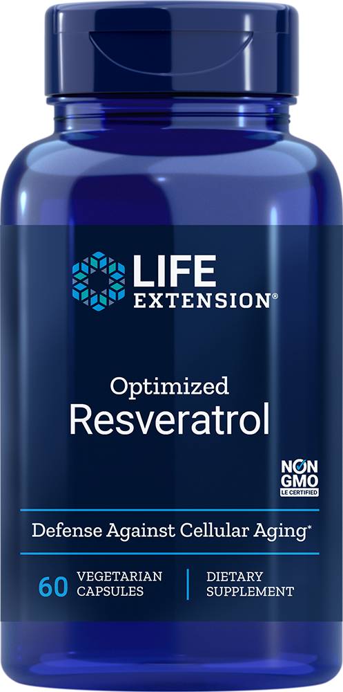 Life Extension - Optimized Resveratrol - 60 Vegetarian Capsules