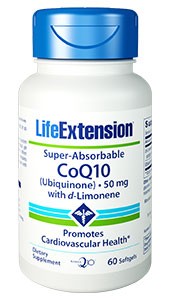 Life Extension - Super-Absorbable CoQ10 (Ubiquinone) 50 mg with