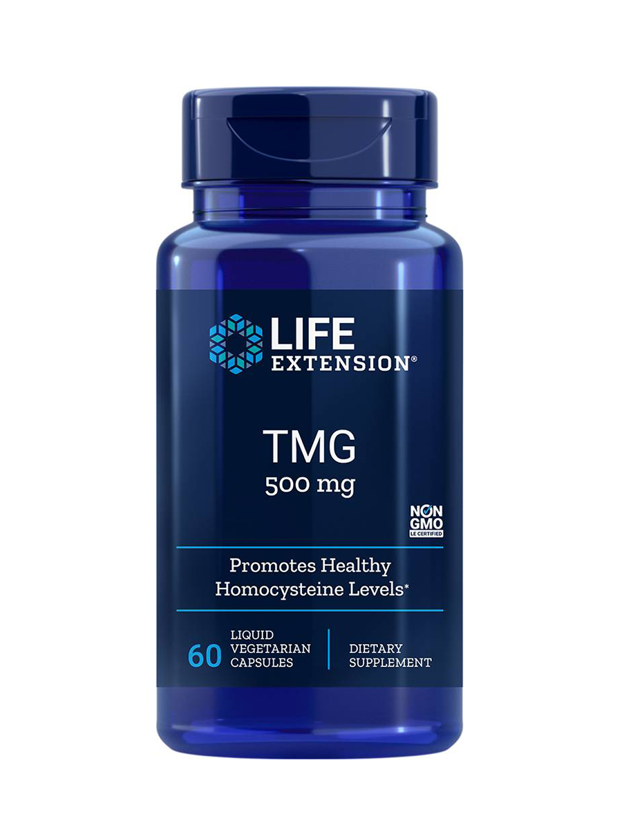 Life Extension - TMG 500 mg - 60 Liquid Vegetarian Capsules