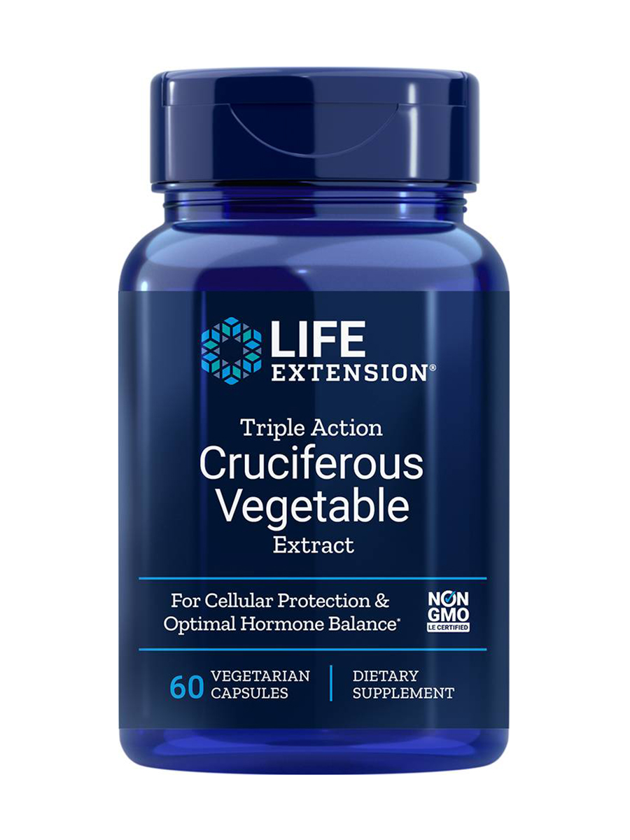 Life Extension - Triple Action Cruciferous Vegetable Extract - 60