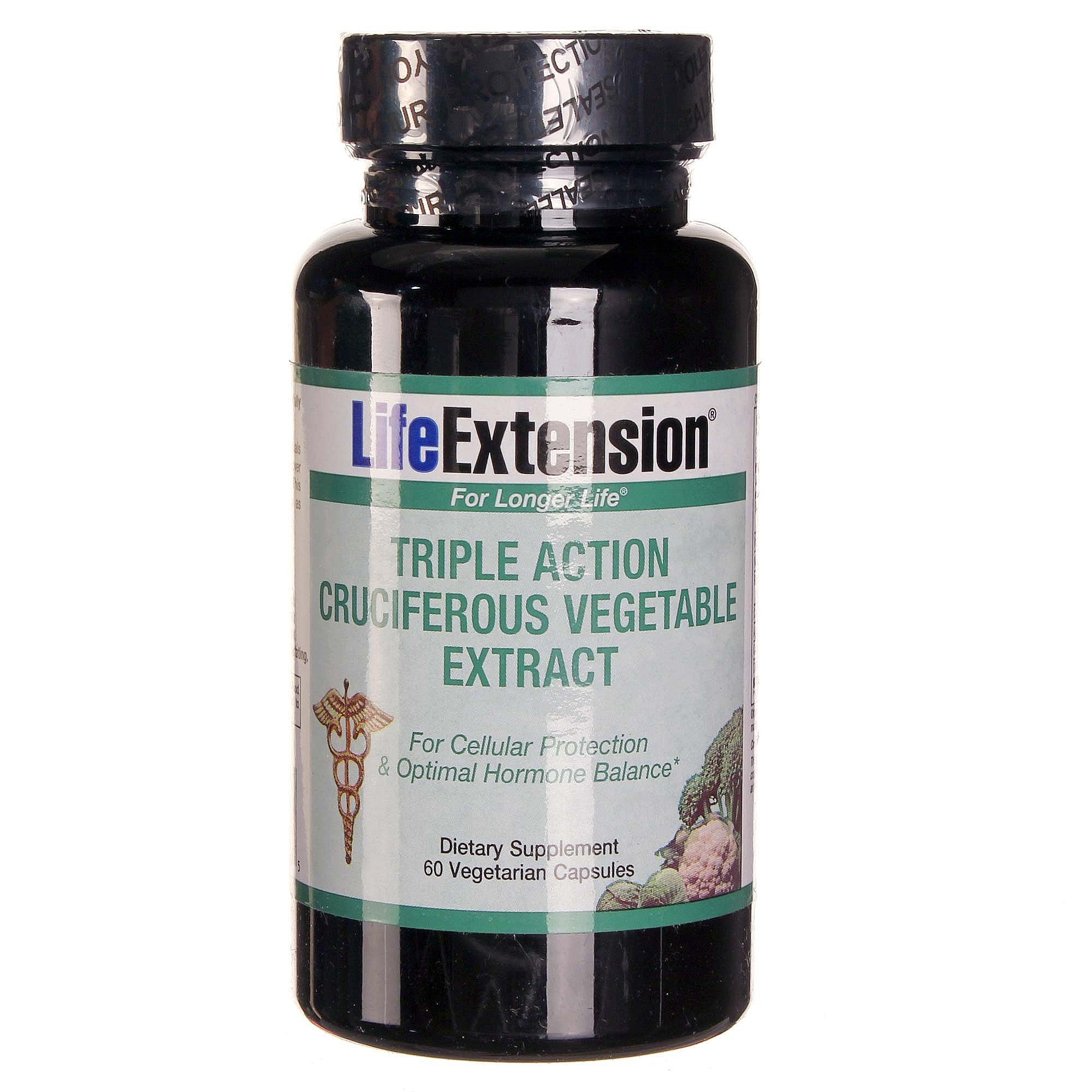 Life Extension - Triple Action Cruciferous Vegetable Extract with
