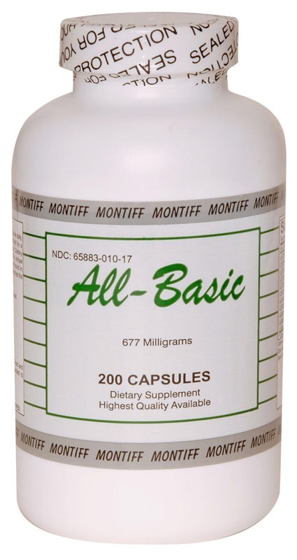 Montiff - All-Basic 677 mg - 200 Capsules
