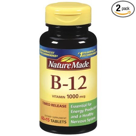 Nature Made - B-12 1000 mcg Timed Release - 75 Tablets