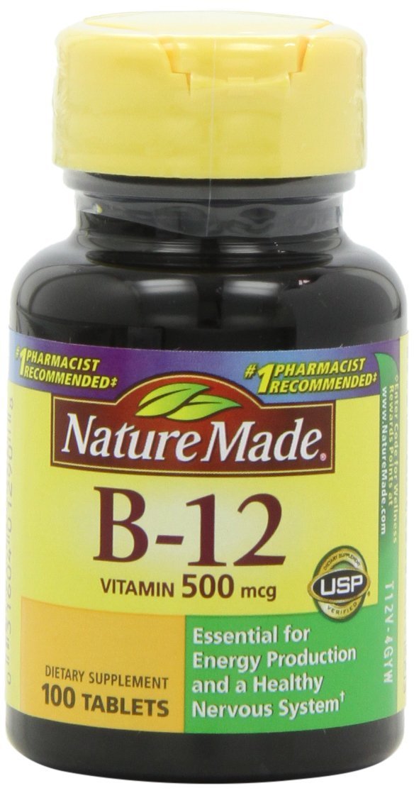 Nature Made - B-12 500 mcg - 100 Tablets