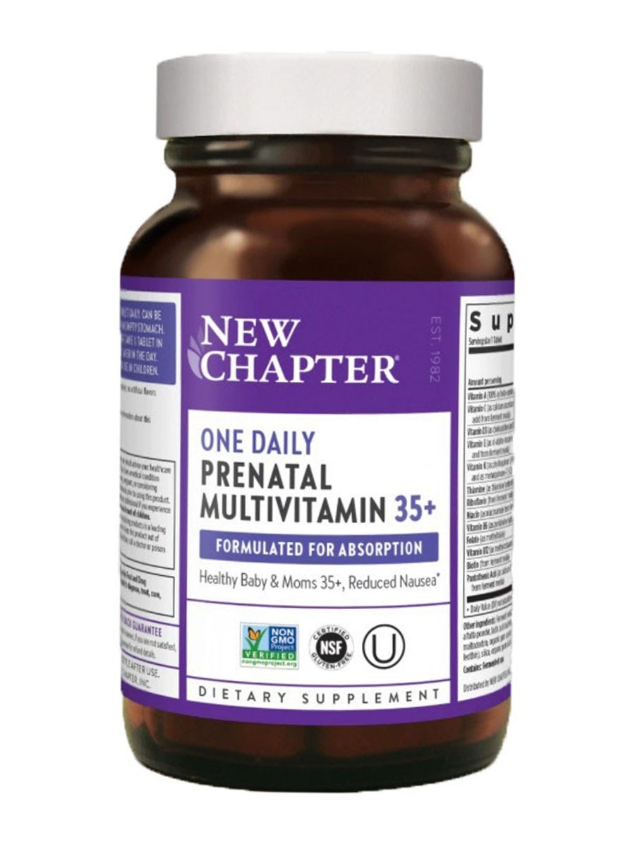 NewChapter - One Daily Prenatal Multivitamin 35+ - 30 Vegetarian