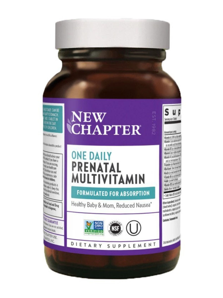 NewChapter - One Daily Prenatal Multivitamin - 90 Vegetarian Tablets