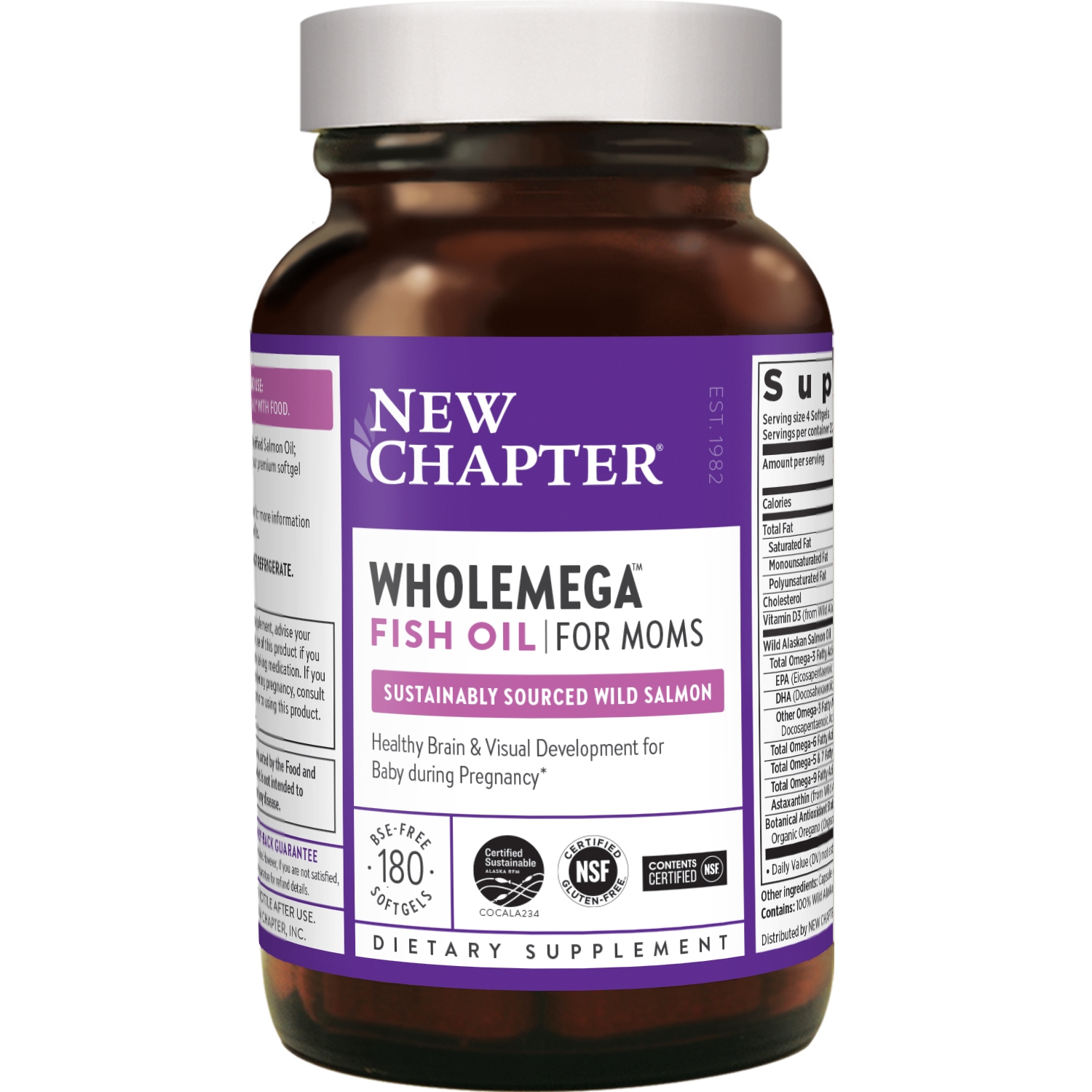 NewChapter - Wholemega for Moms 500 mg - 180 Softgels