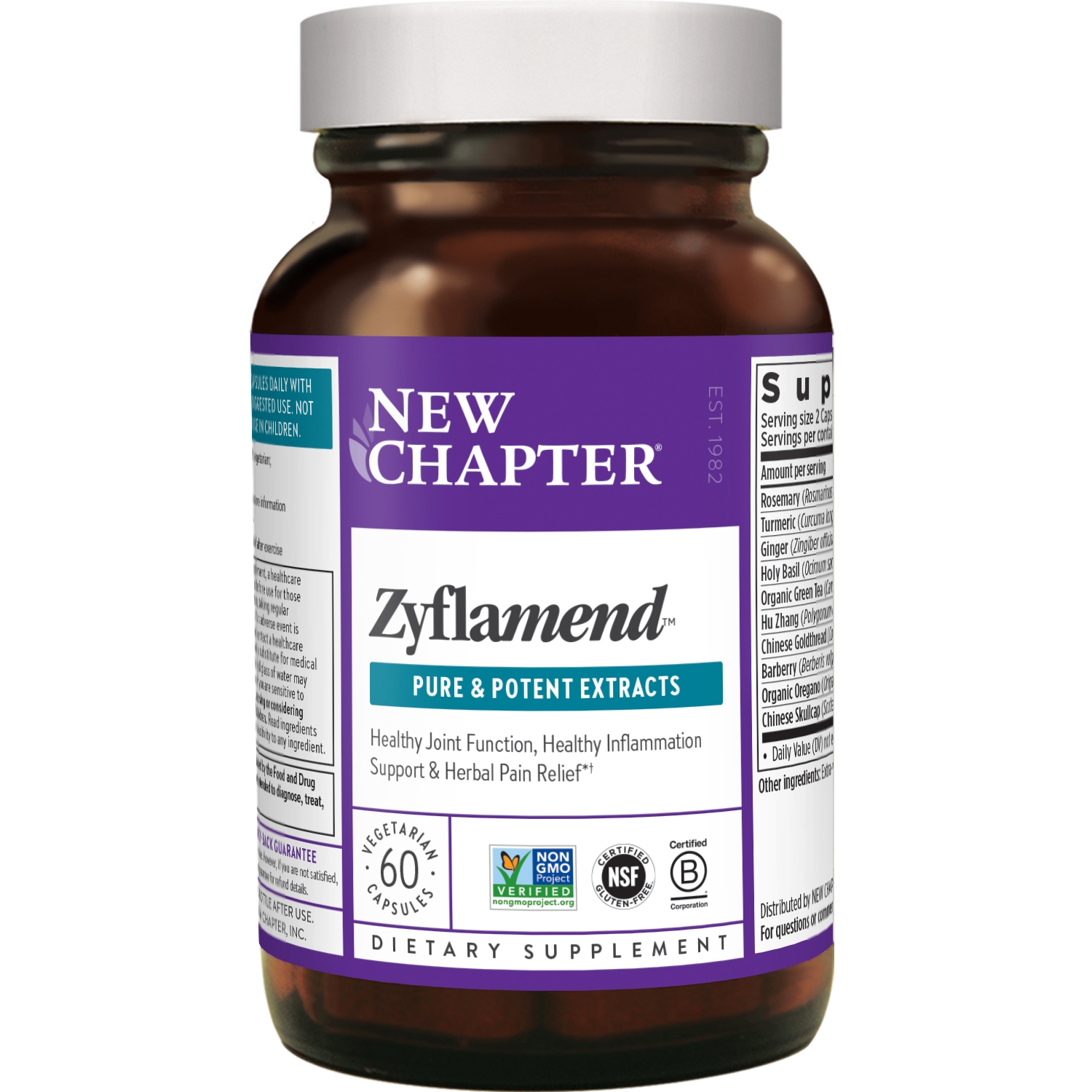 NewChapter - Zyflamend Whole Body - 60 Vegetarian Capsules