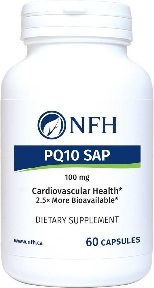 NFH - Nutritional Fundamentals for Health - PQ10 SAP 100 mg - 60