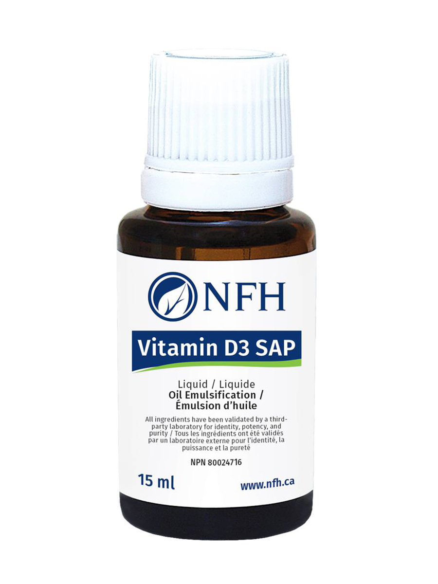 NFH - Nutritional Fundamentals for Health - Vitamin D3 SAP - 30 ml
