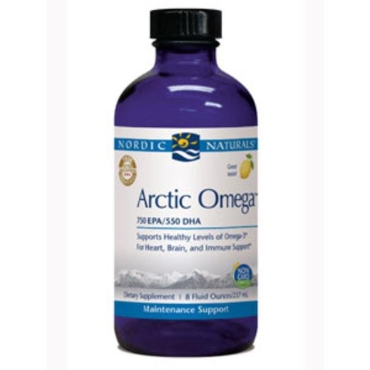 Nordic Naturals - Arctic Omega, Lemon Flavor - 8 fl. oz (237 ml)