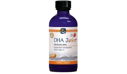 Nordic Naturals - DHA Junior, Strawberry Flavor - 4 fl. oz (119 ml)