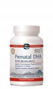 Nordic Naturals - Prenatal DHA 500 mg - 90 Soft Gels