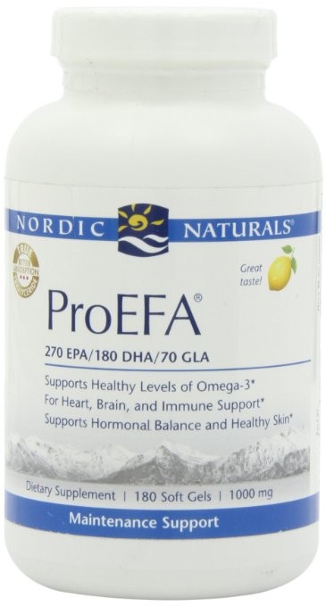 Nordic Naturals - ProEFA-3.6.9 1000 mg, Lemon Flavor - 180 Soft Gels