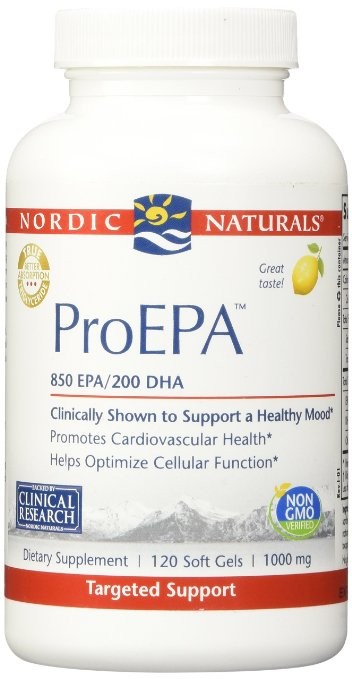 Nordic Naturals - ProEPA 1000 mg, Lemon Flavor - 120 Soft Gels
