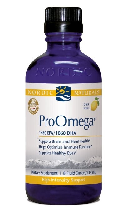 Nordic Naturals - ProOmega, Lemon Flavor - 8 fl. oz (237 ml)