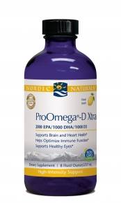 Nordic Naturals - ProOmega-D Xtra, Lemon Flavor - 8 fl. oz (237 ml)