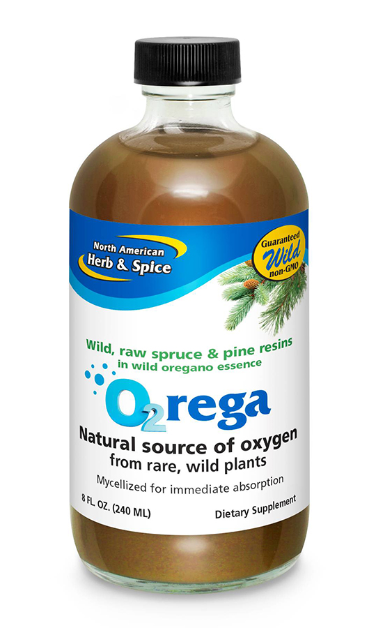 North American Herb and Spice - O2rega - 8 fl. oz (240 ml)