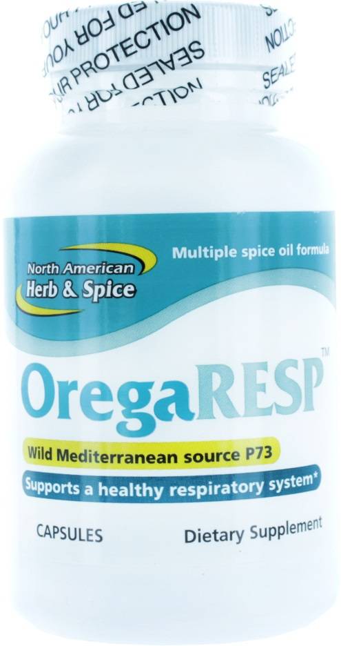 North American Herb and Spice - OregaRESP - 30 Capsules
