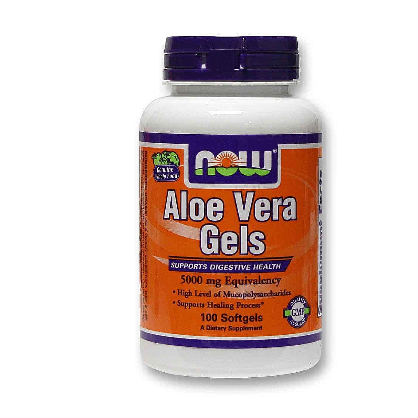 NOW - Aloe Vera Gels - 100 Softgels