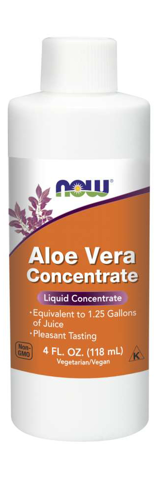 NOW - Aloe Vera Concentrate - 4 fl. oz (118 ml)