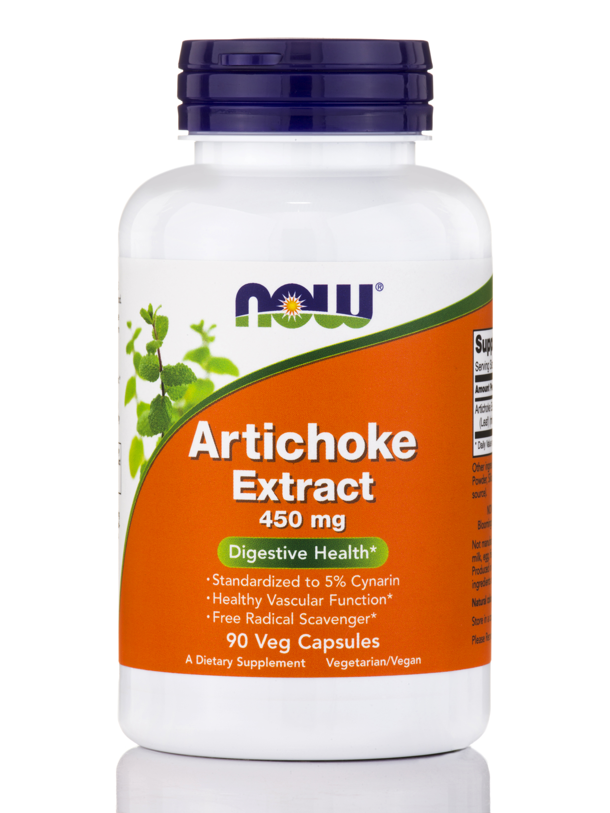 NOW - Artichoke Extract 450 mg - 90 Vegetarian Capsules