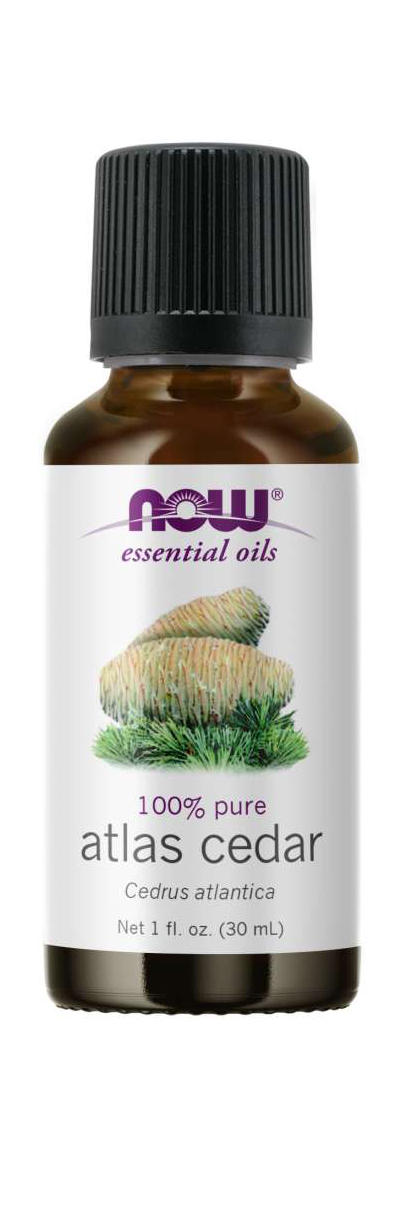 NOW - NOW Essential Oils - Atlas Cedar Oil - 1 fl. oz (30 ml)