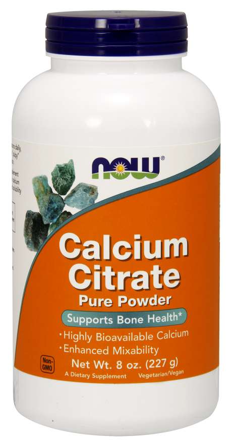 NOW - Calcium Citrate Powder - 8 oz (227 Grams)
