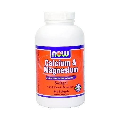 NOW - Calcium & Magnesium - 240 Softgels