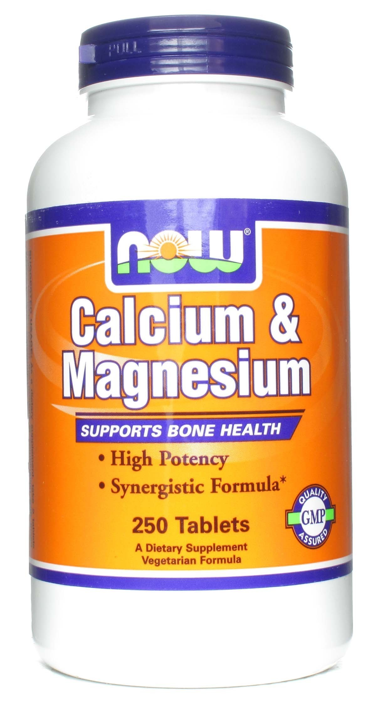 NOW - Calcium & Magnesium - 250 Tablets