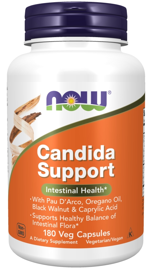NOW - Candida Support - 180 Veg Capsules