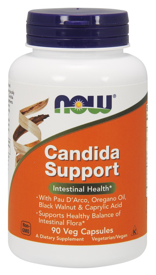 NOW - Candida Support - 90 Veg Capsules