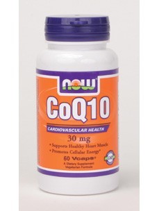 NOW - CoQ10 30 mg - 60 Veg Capsules