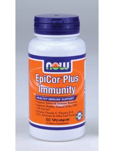 NOW - EpiCor Plus Immunity - 60 Vegetarian Capsules