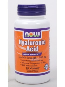 NOW - Hyaluronic Acid 100 mg - 60 Vegetarian Capsules