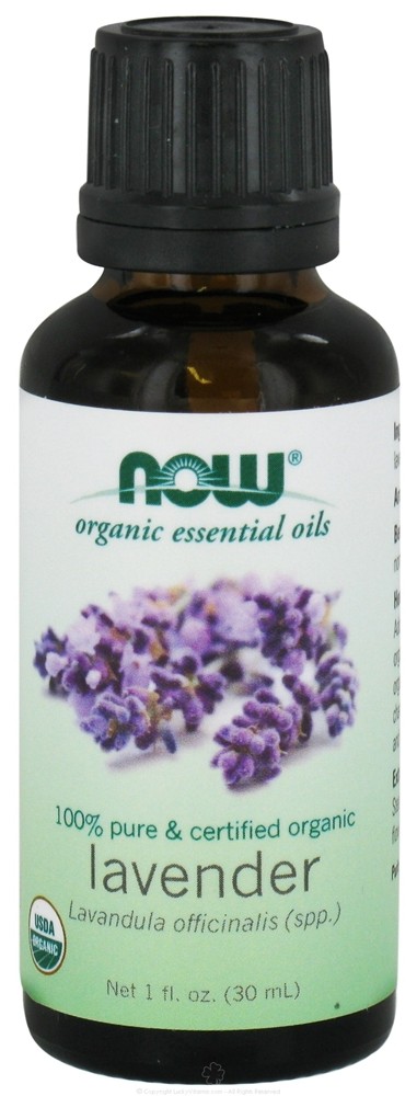 NOW - NOW Organic Essential Oils - Lavender Oil - 1 fl. oz (30 ml)