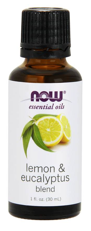 NOW - NOW Essential Oils - Lemon & Eucalyptus Oil Blend - 1 fl. oz