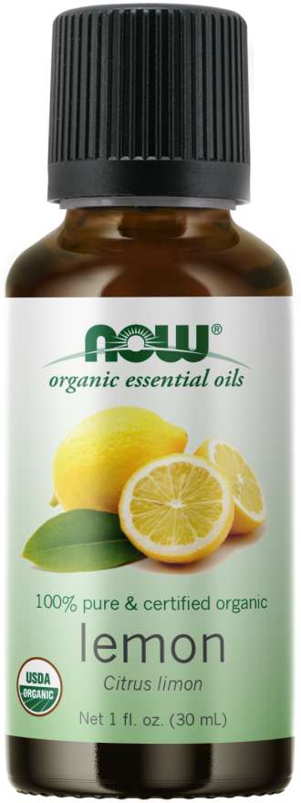 NOW - NOW Organic Essential Oils - Lemon Oil - 1 fl. oz (30 ml)