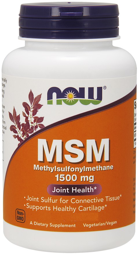 NOW - MSM 1500 mg - 200 Tablets