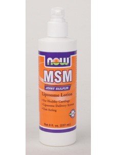 NOW - NOW Solutions - MSM Healthy Skin Liposome Lotion - 8 fl. oz