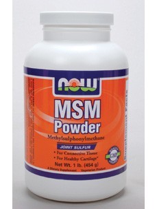 NOW - MSM Powder - 1 lb (454 Grams)