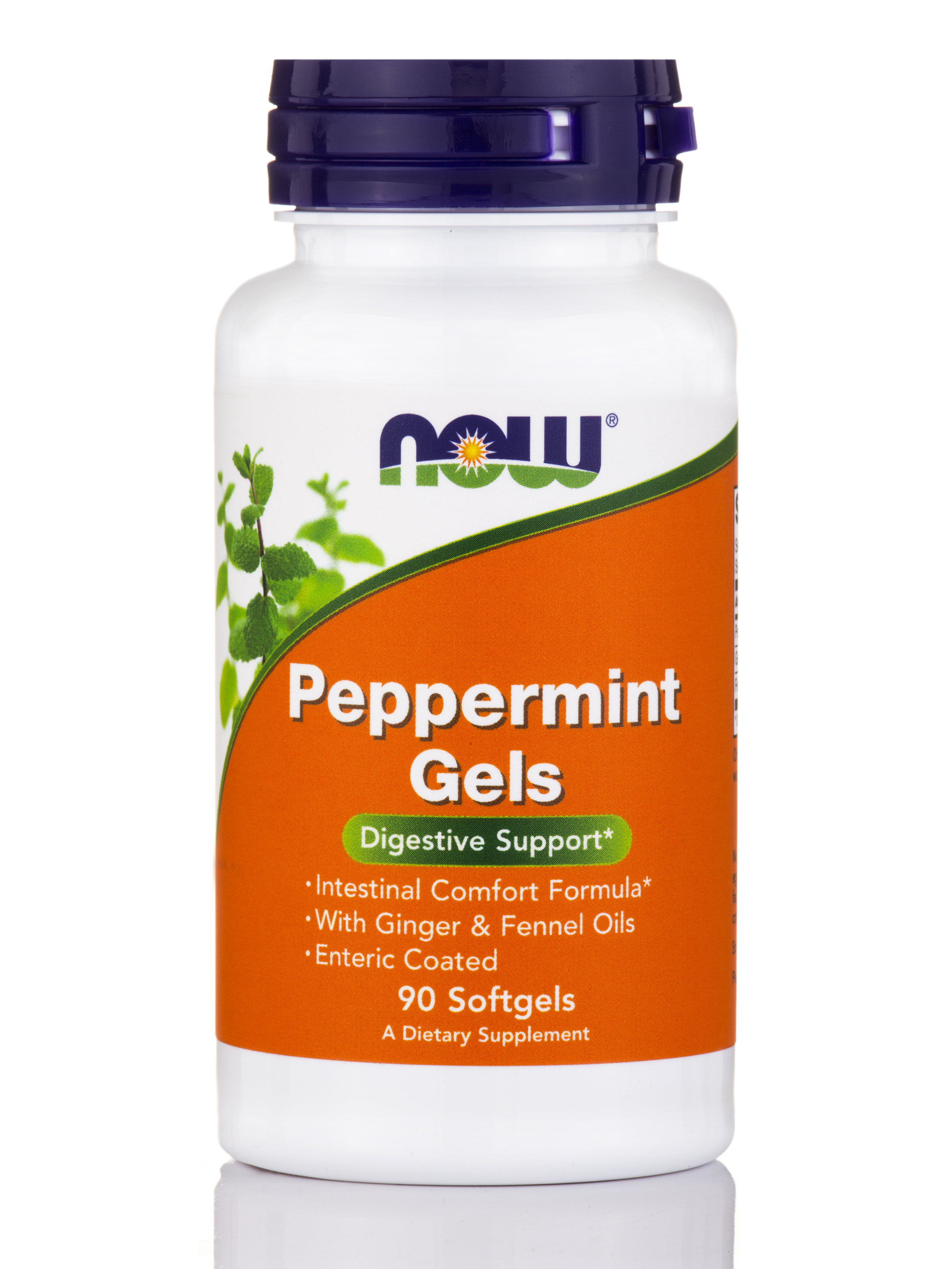 NOW - Peppermint Gels - 90 Softgels