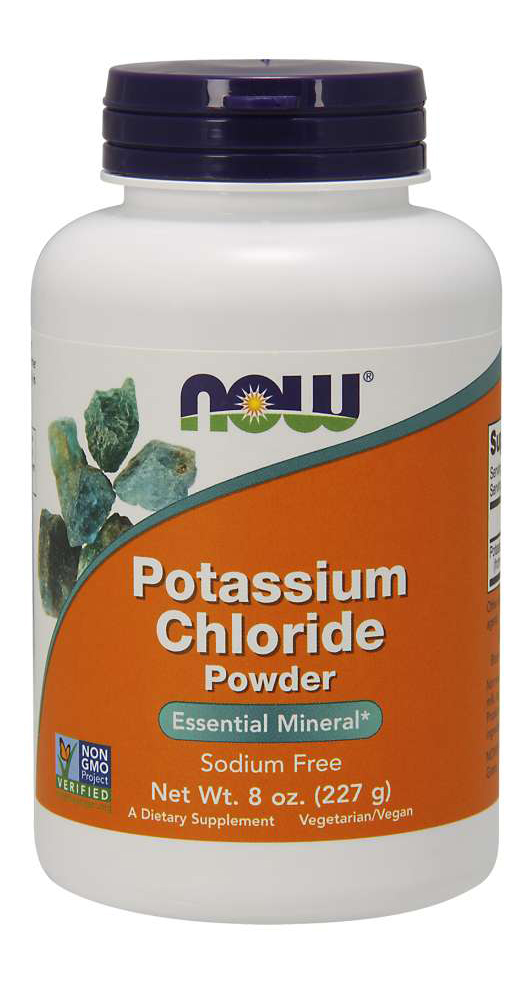 NOW - Potassium Chloride Powder - 8 oz (227 Grams)